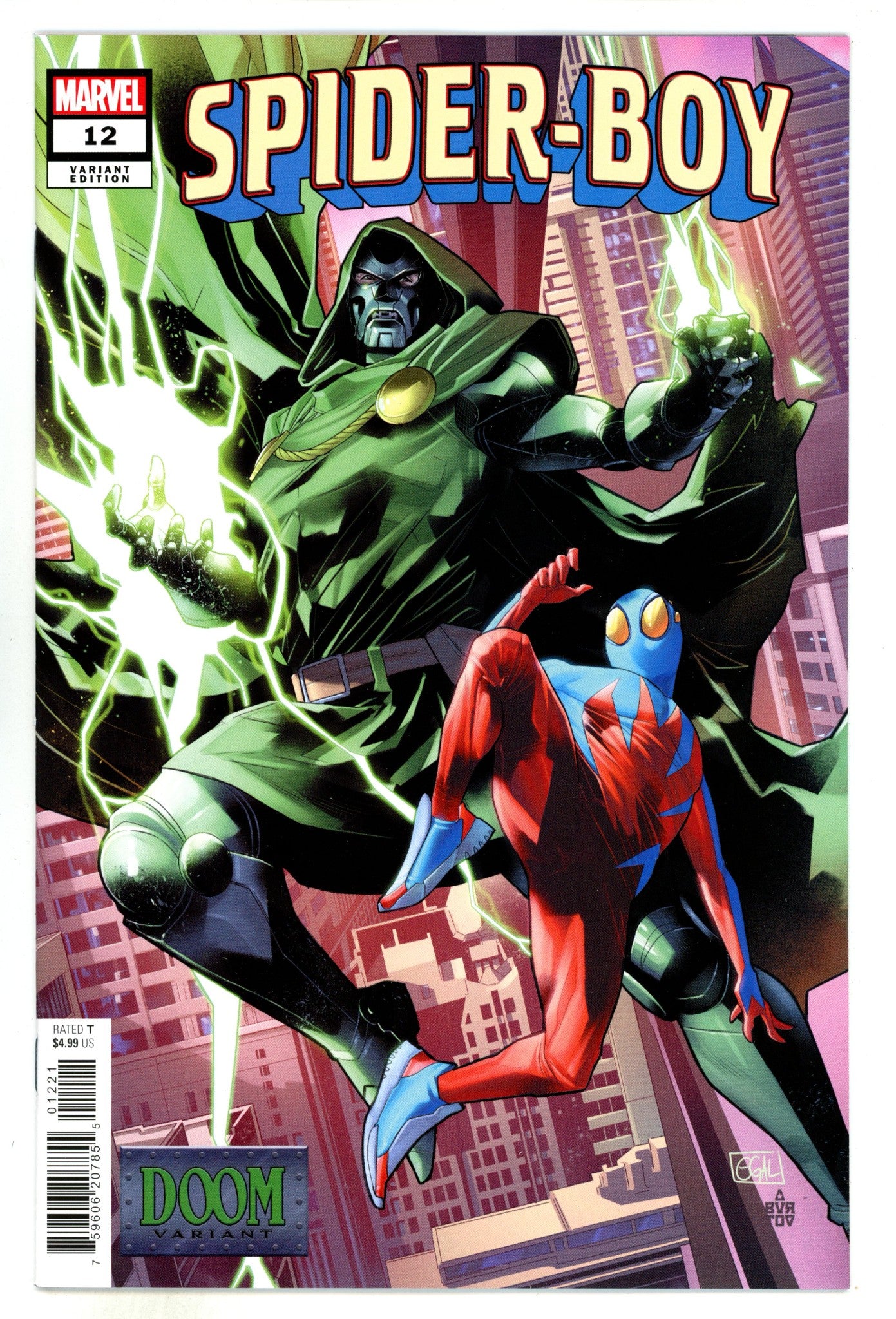 Spider-Boy 12 Galmon Variant (2024)