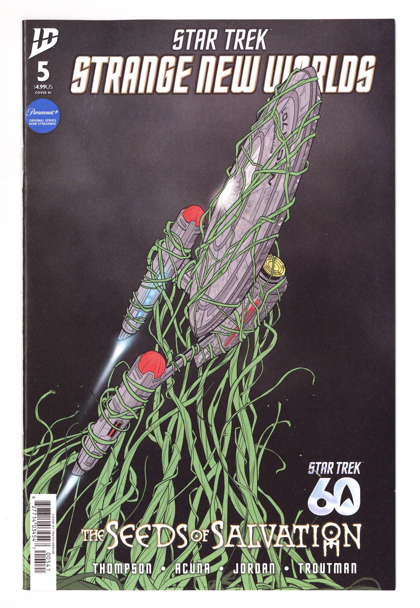 Star Trek: Strange New Worlds - The Seeds Of Salvation 5 Mercer B&W Incentive NM- (2026)