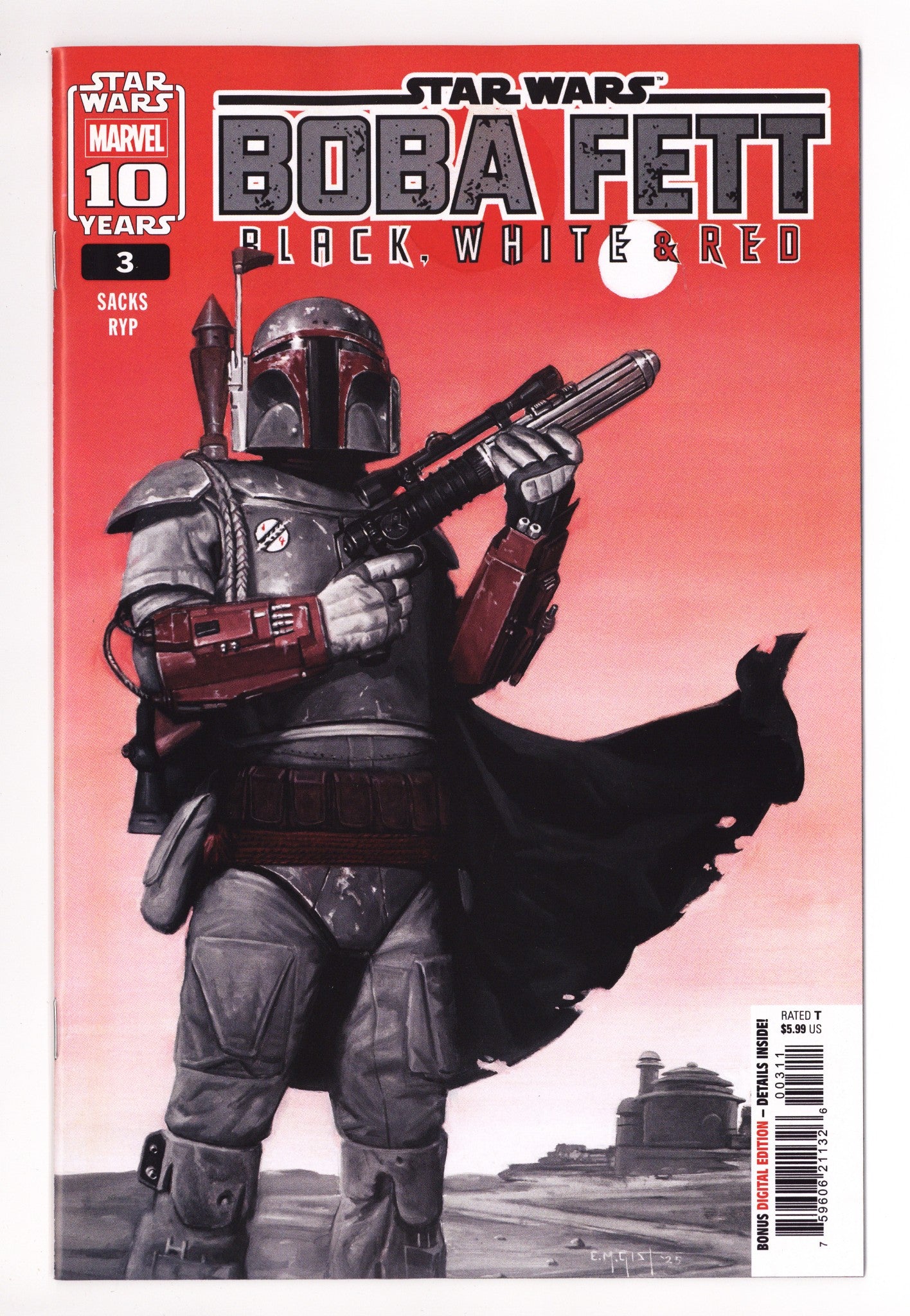 Star Wars: Boba Fett - Black White & Red 3 (2025)