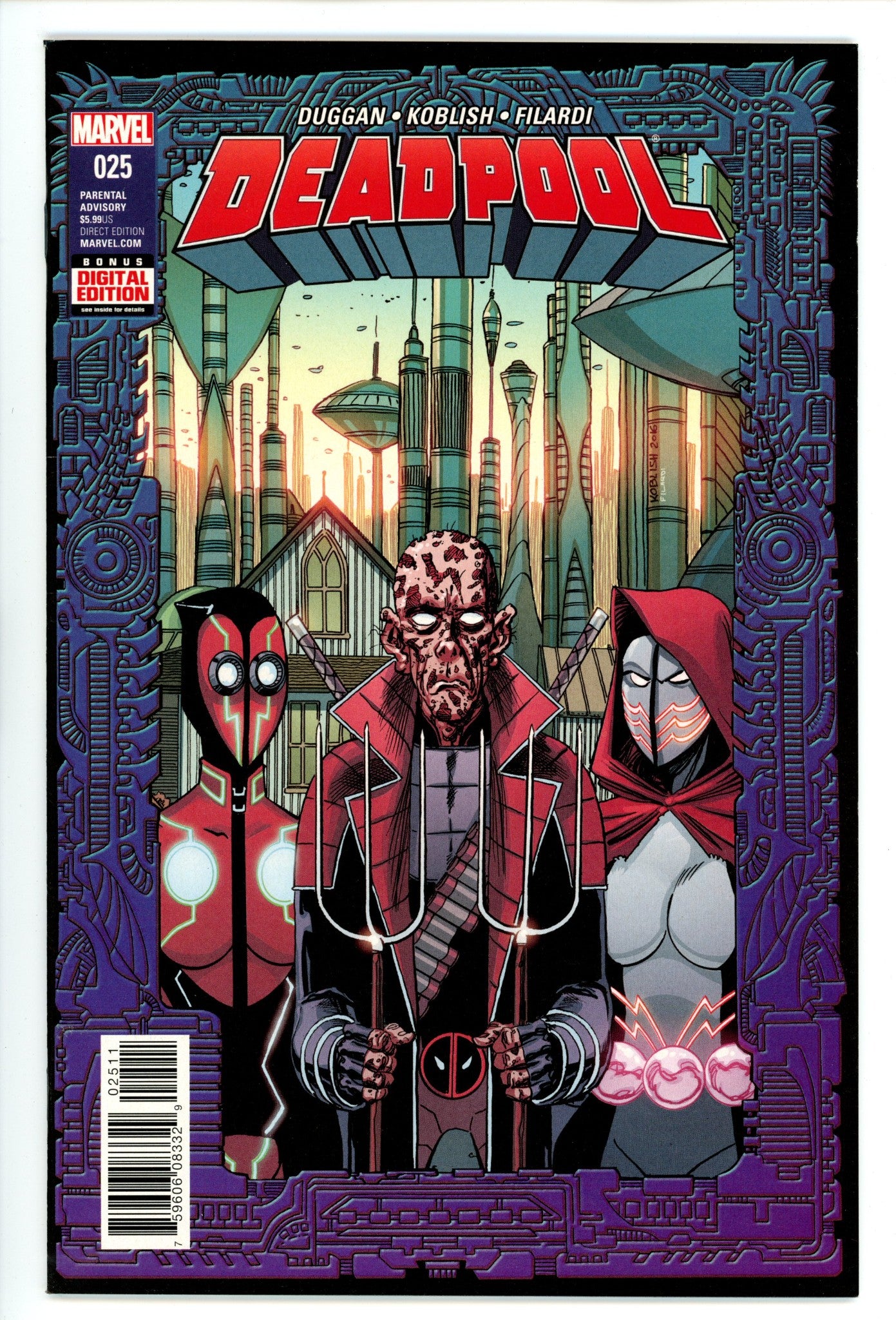 Deadpool Vol 5 25 High Grade (2017) 