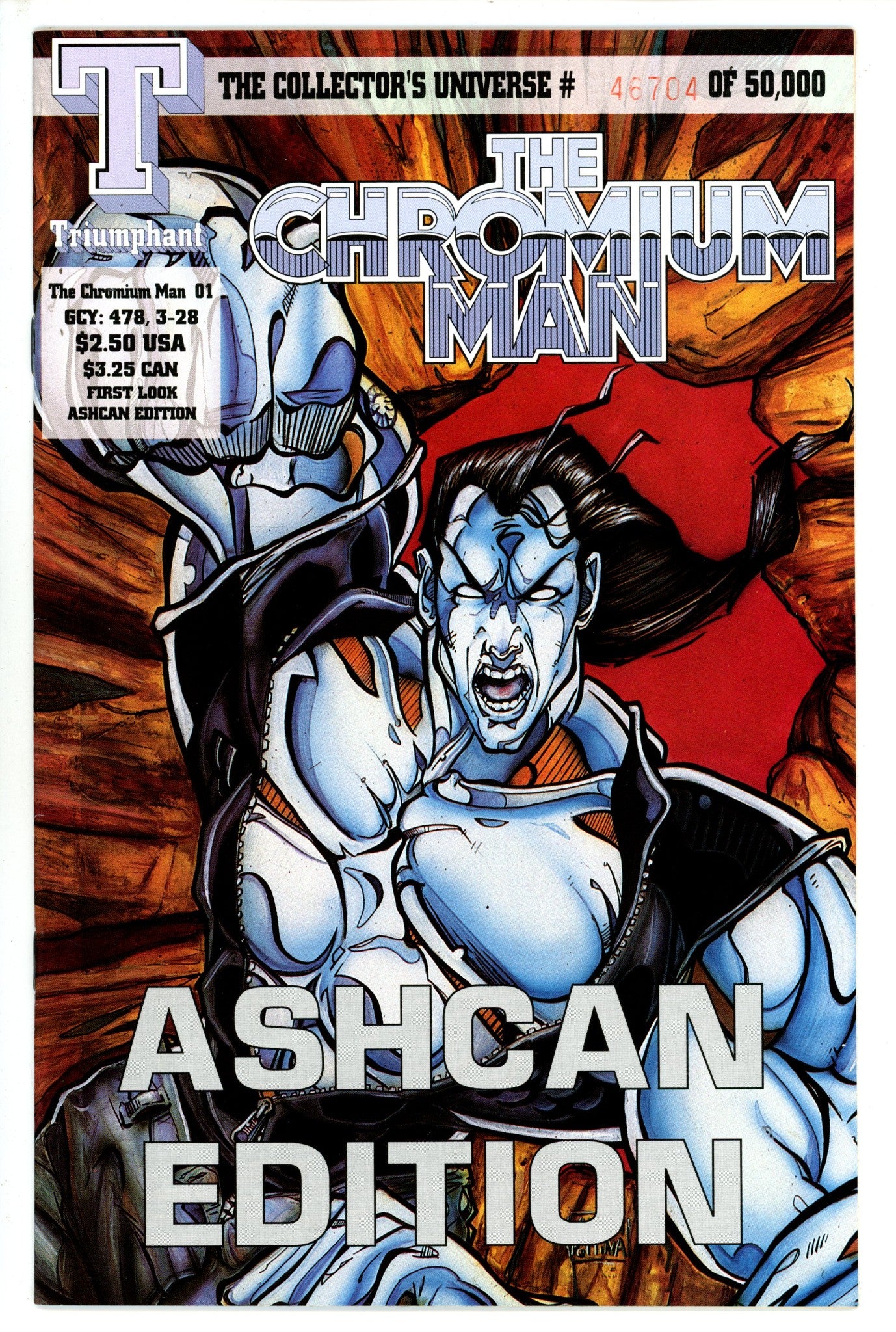 The Chromium Man 1 Ashcan Edition (1993)