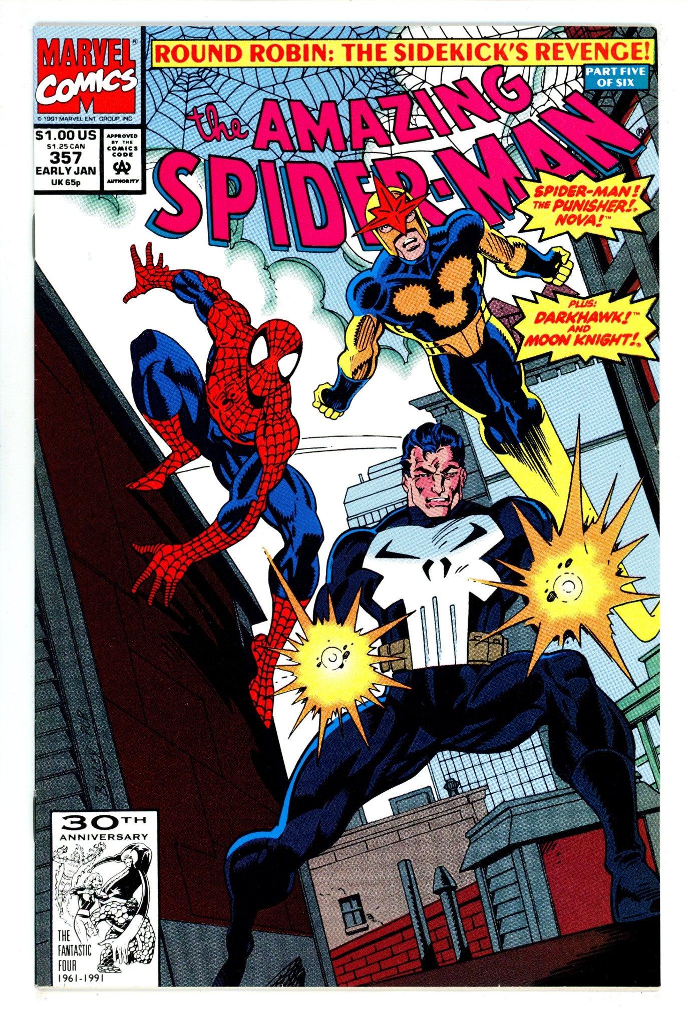 The Amazing Spider-Man Vol 1 357 VF+ (8.5) (1992) 