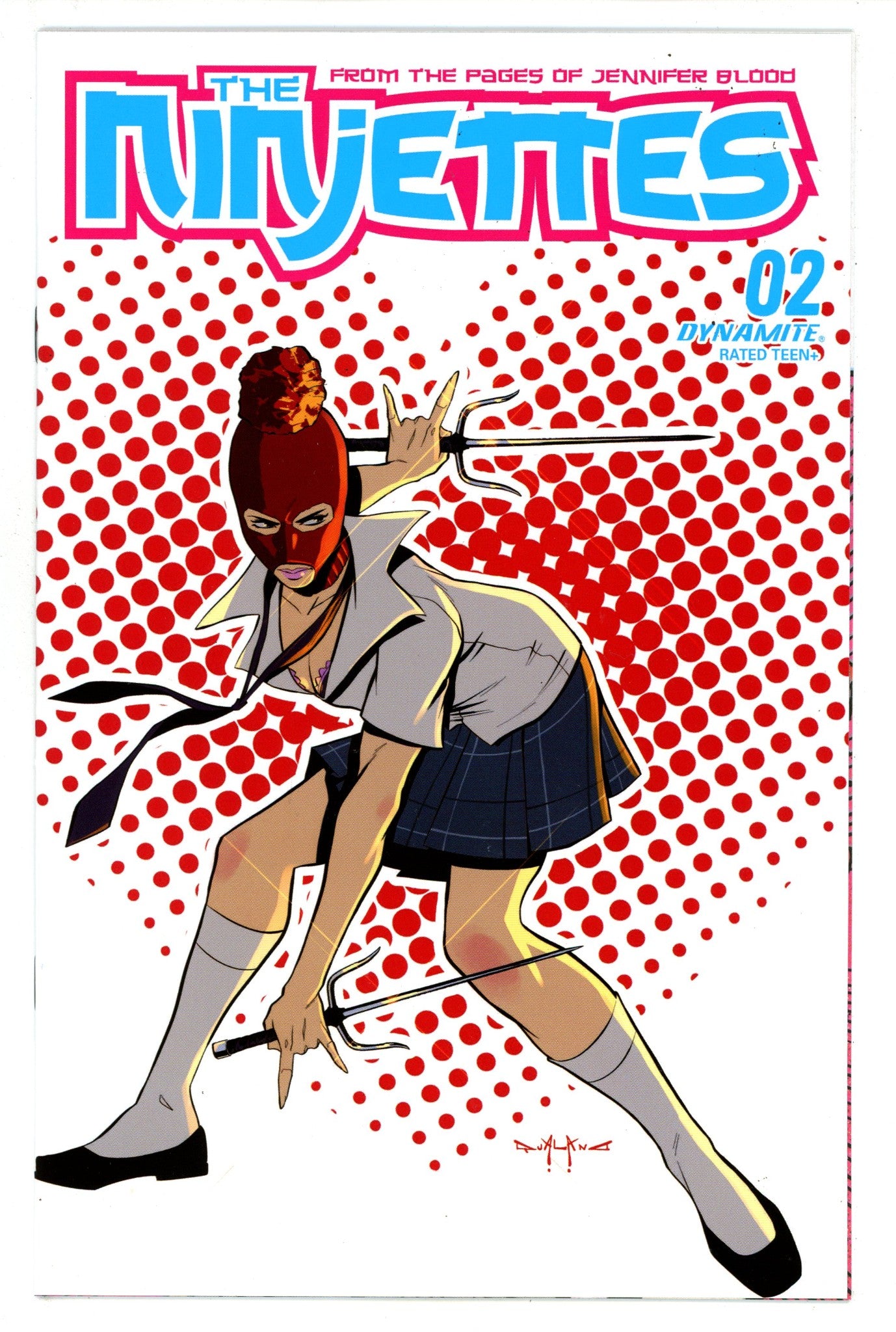 The Ninjettes Vol 2 2 High Grade (2022) Qualano Variant 