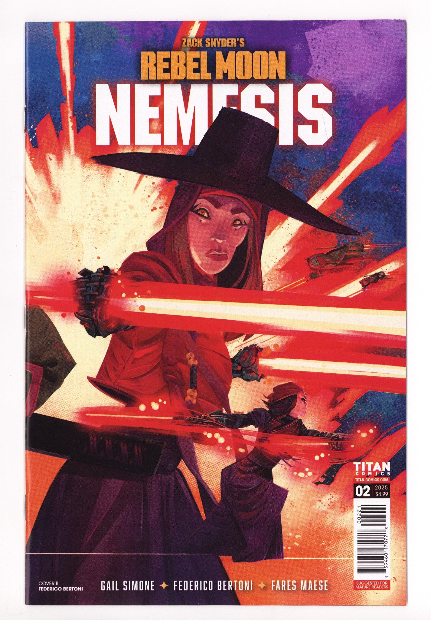 Rebel Moon Nemesis 2 Bertoni Wraparound Variant (2025)