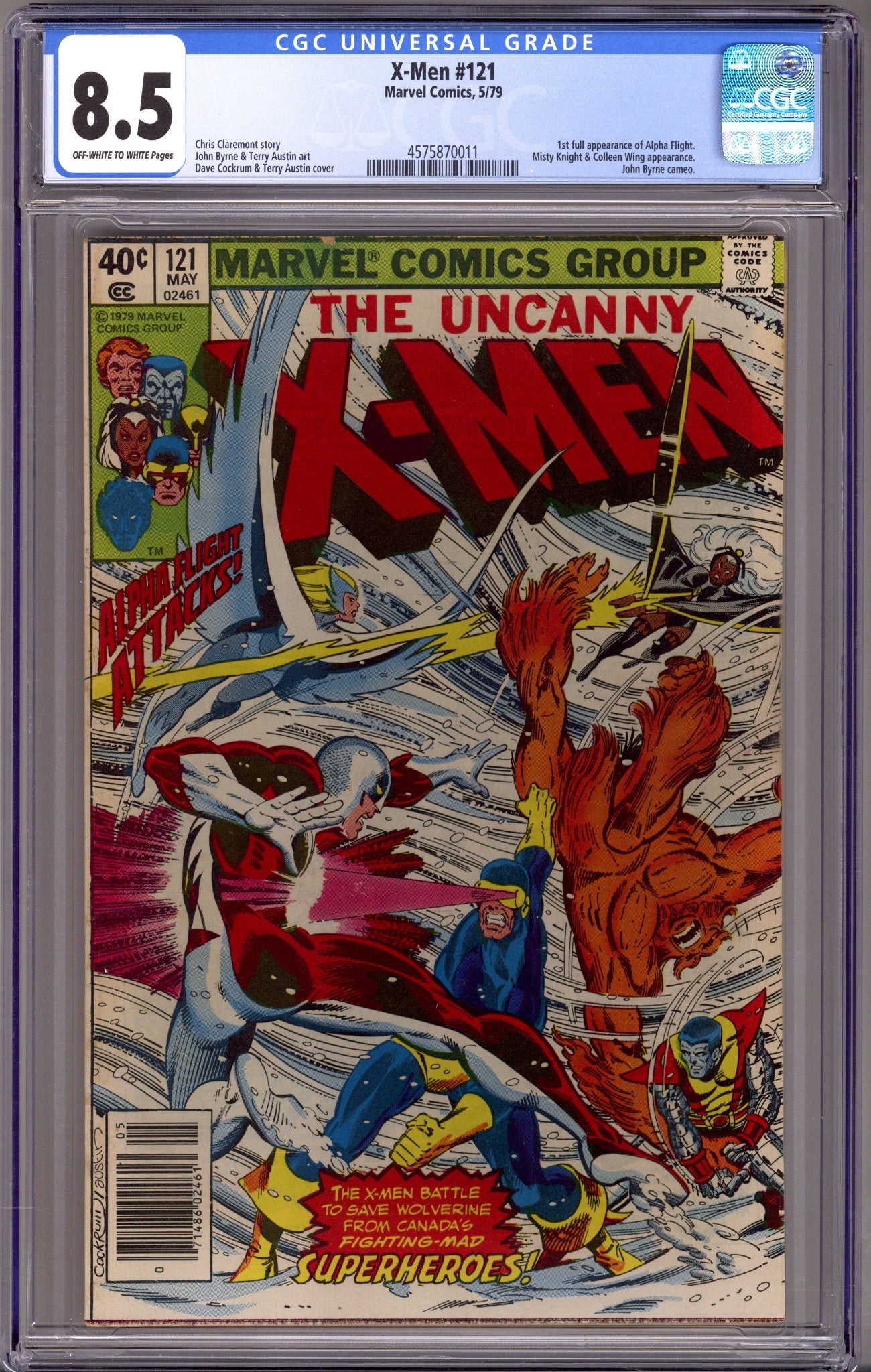 The X-Men Vol 1 121 CGC 8.5 (VF+) (1979) 