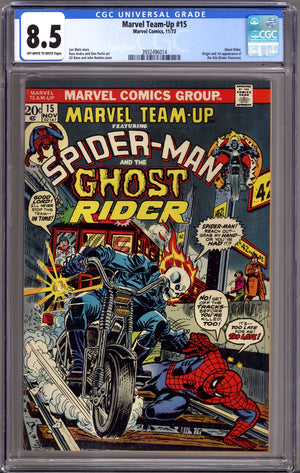 Marvel Team-Up Vol 1 15 CGC 8.5 (VF+) (1973)