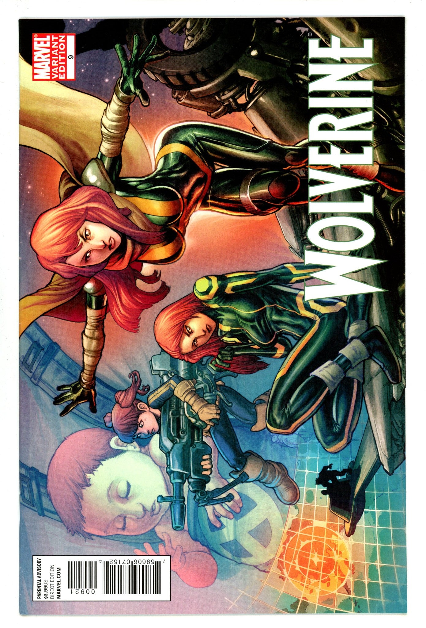 Wolverine Vol 4 9 VF (8.0) (2011) Ryan Incentive Variant 