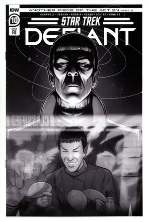 Star Trek Defiant 10 Feehan B&W Incentive Variant NM (2023)