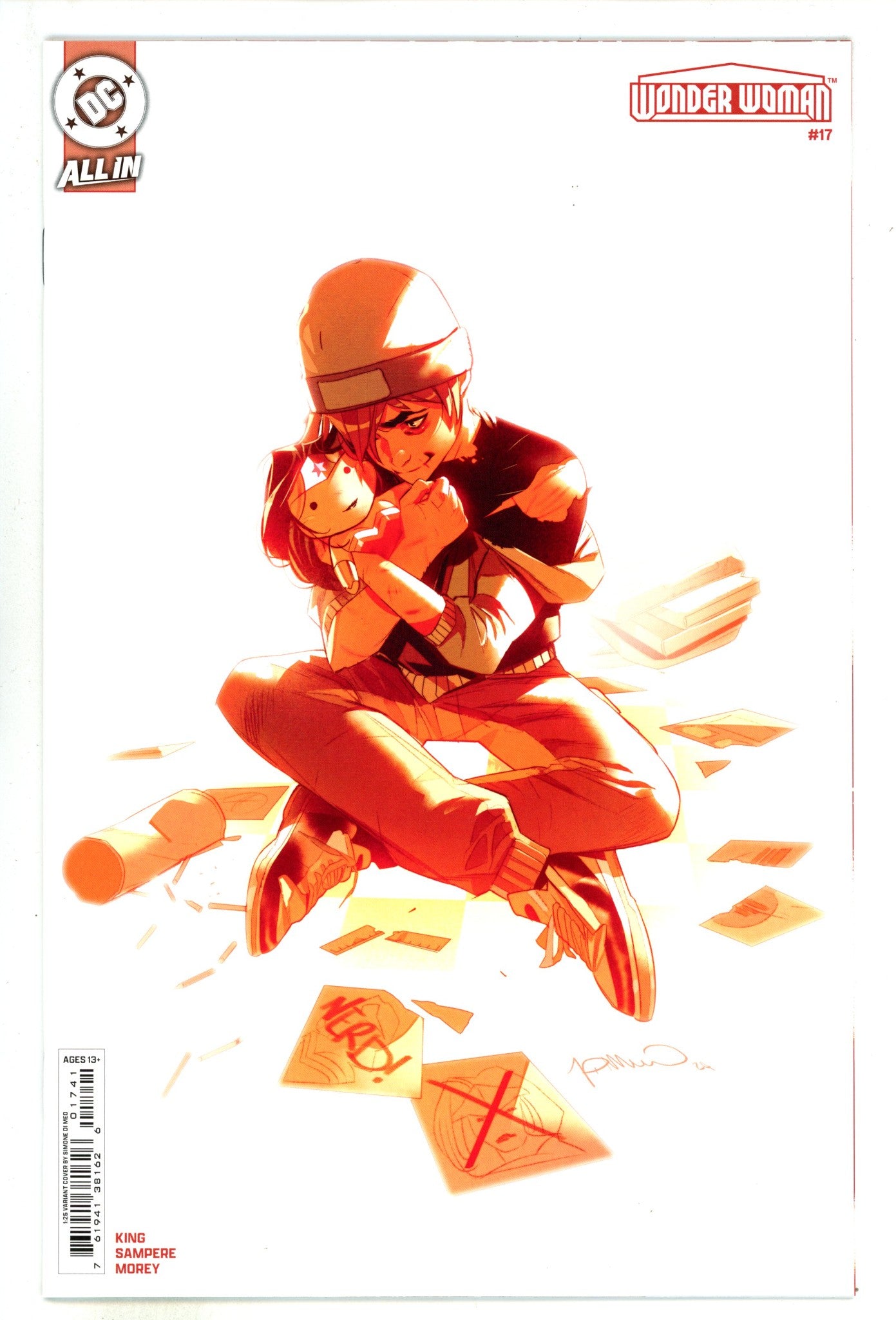Wonder Woman Vol 6 17 Meo  Incentive Variant NM  (2025)