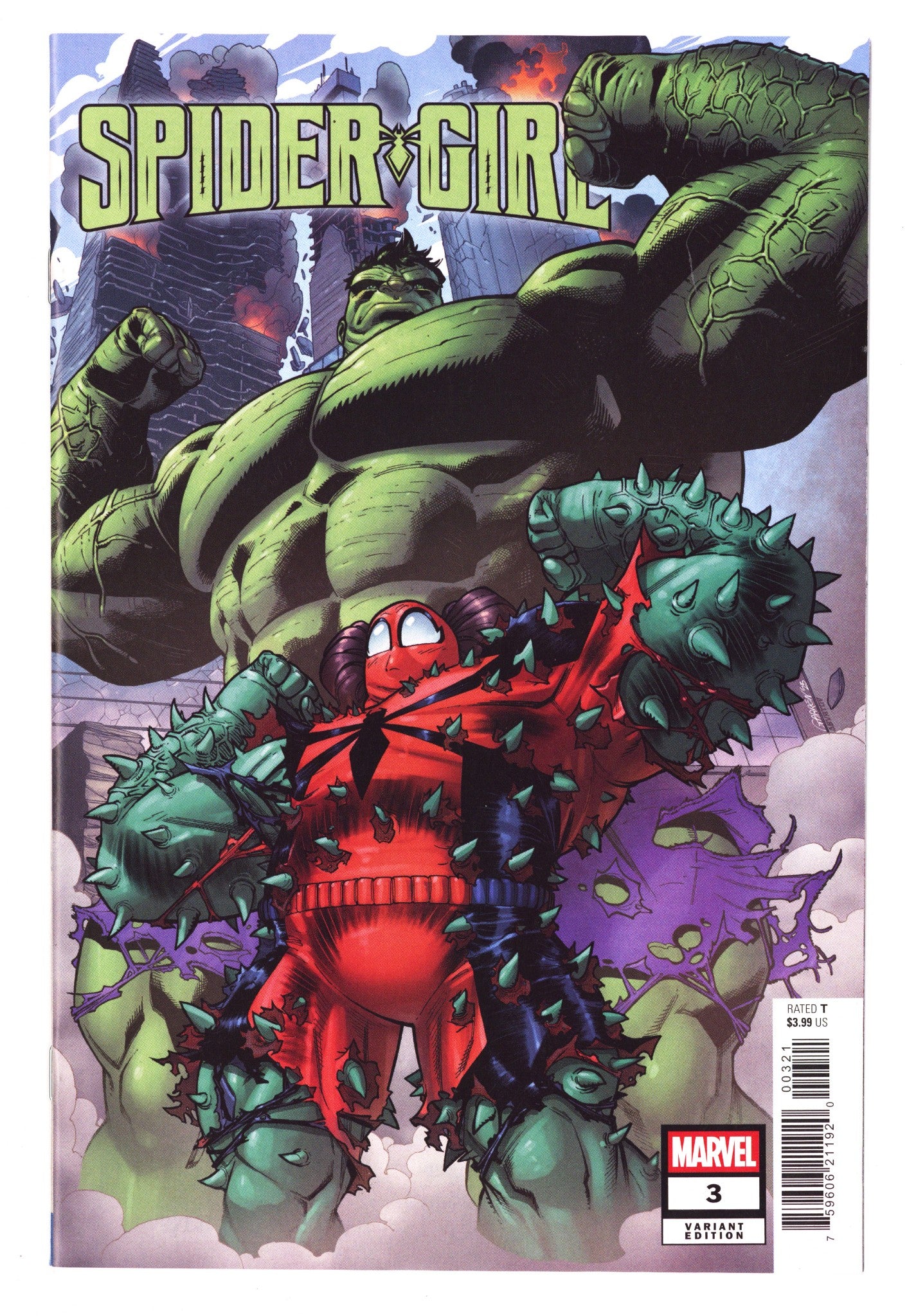 Spider-Girl Vol 3 3 Garrón Variant (2025)