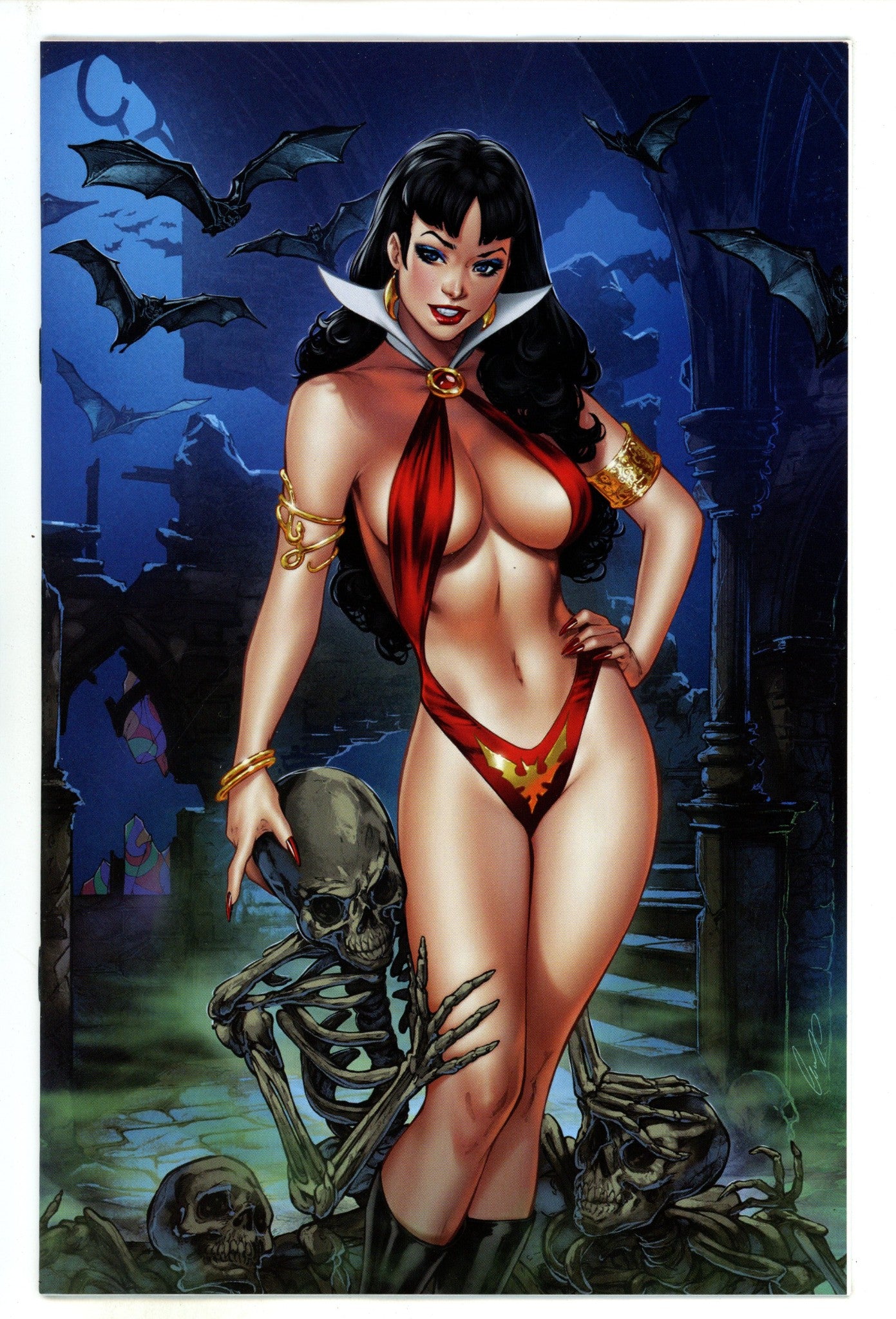 Vampirella Vol 8 1 Chatzoudis Virgin Incentive Variant NM- (2025)