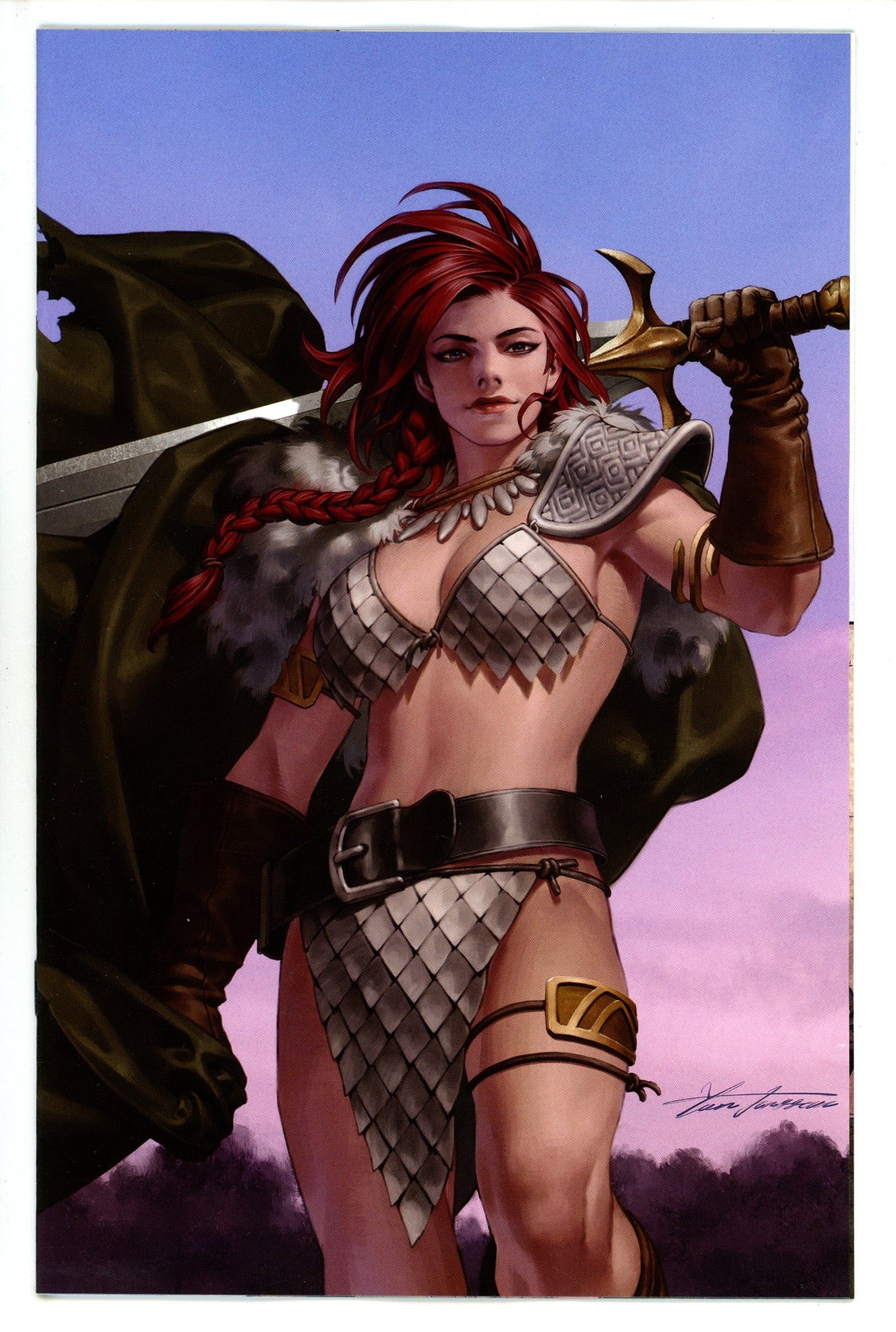 Red Sonja Vol 7 4 Yoon Virgin Incentive Variant (2023)