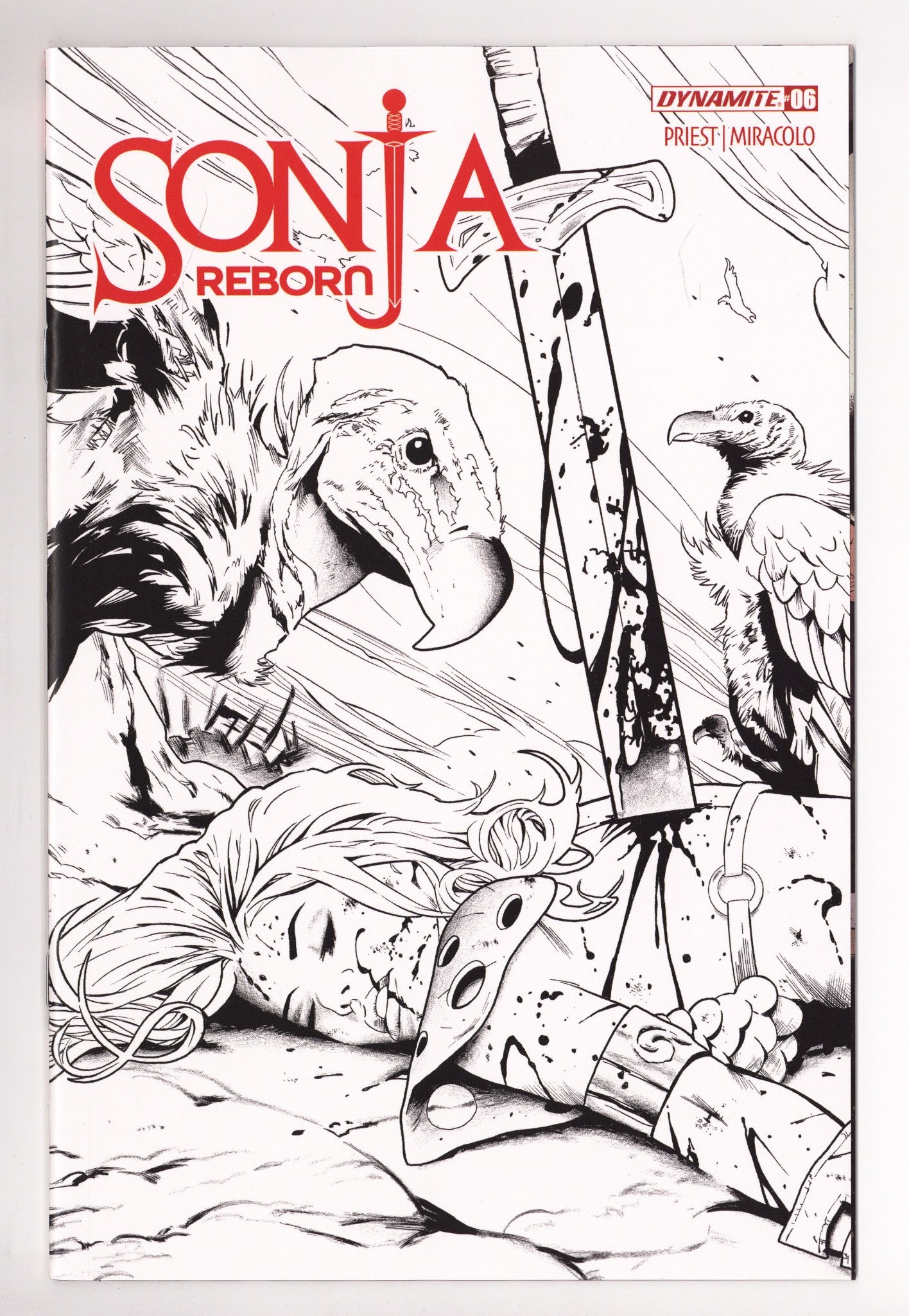 Sonja Reborn 6 Land B&W Variant (2026)