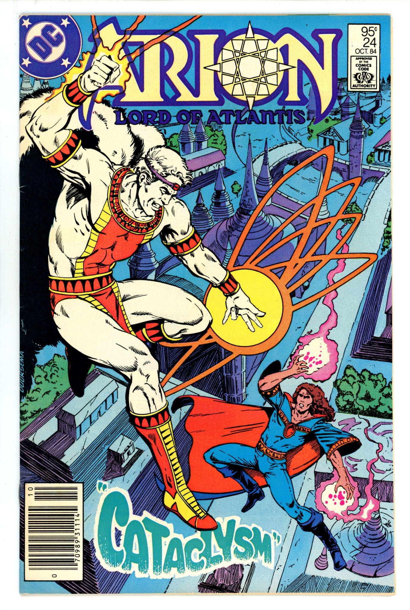 Arion, Lord of Atlantis 24 FN/VF (7.0) (1984) Canadian Price Variant 