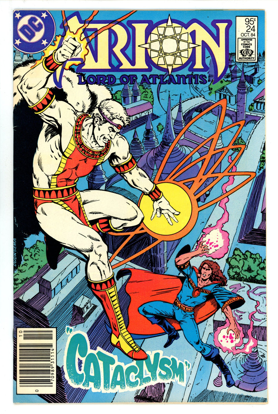 Arion, Lord of Atlantis 24 FN/VF (7.0) (1984) Canadian Price Variant 