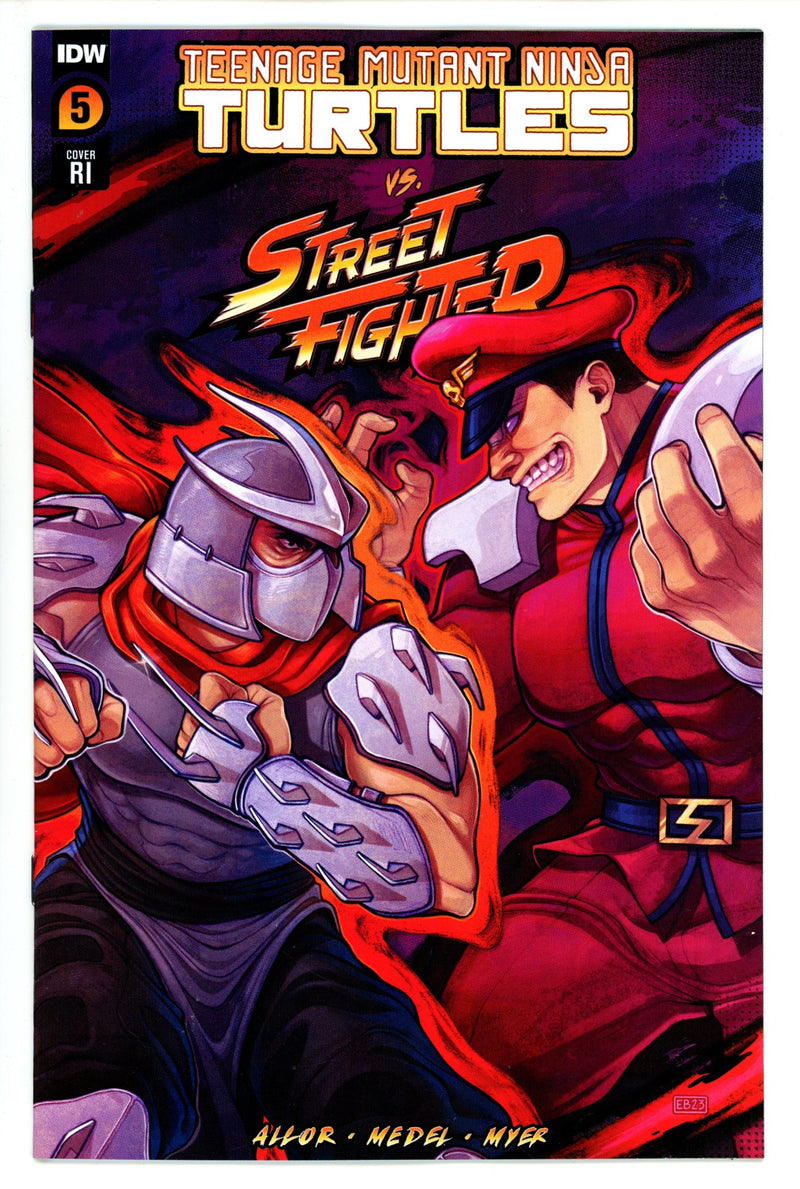 Teenage Mutant Ninja Turtles Vs. Street Fighter 5 Beals Incentive Variant NM (2023)