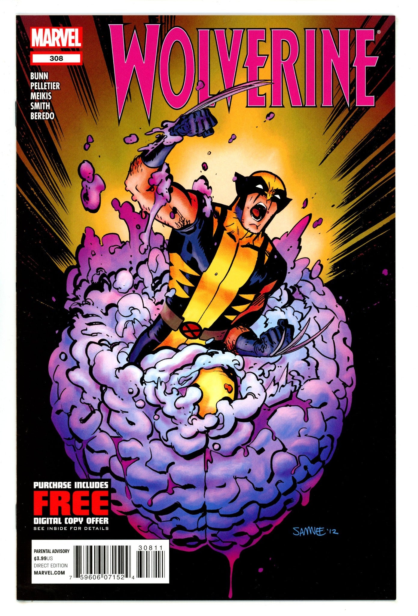 Wolverine Vol 4 308 High Grade (2012) 