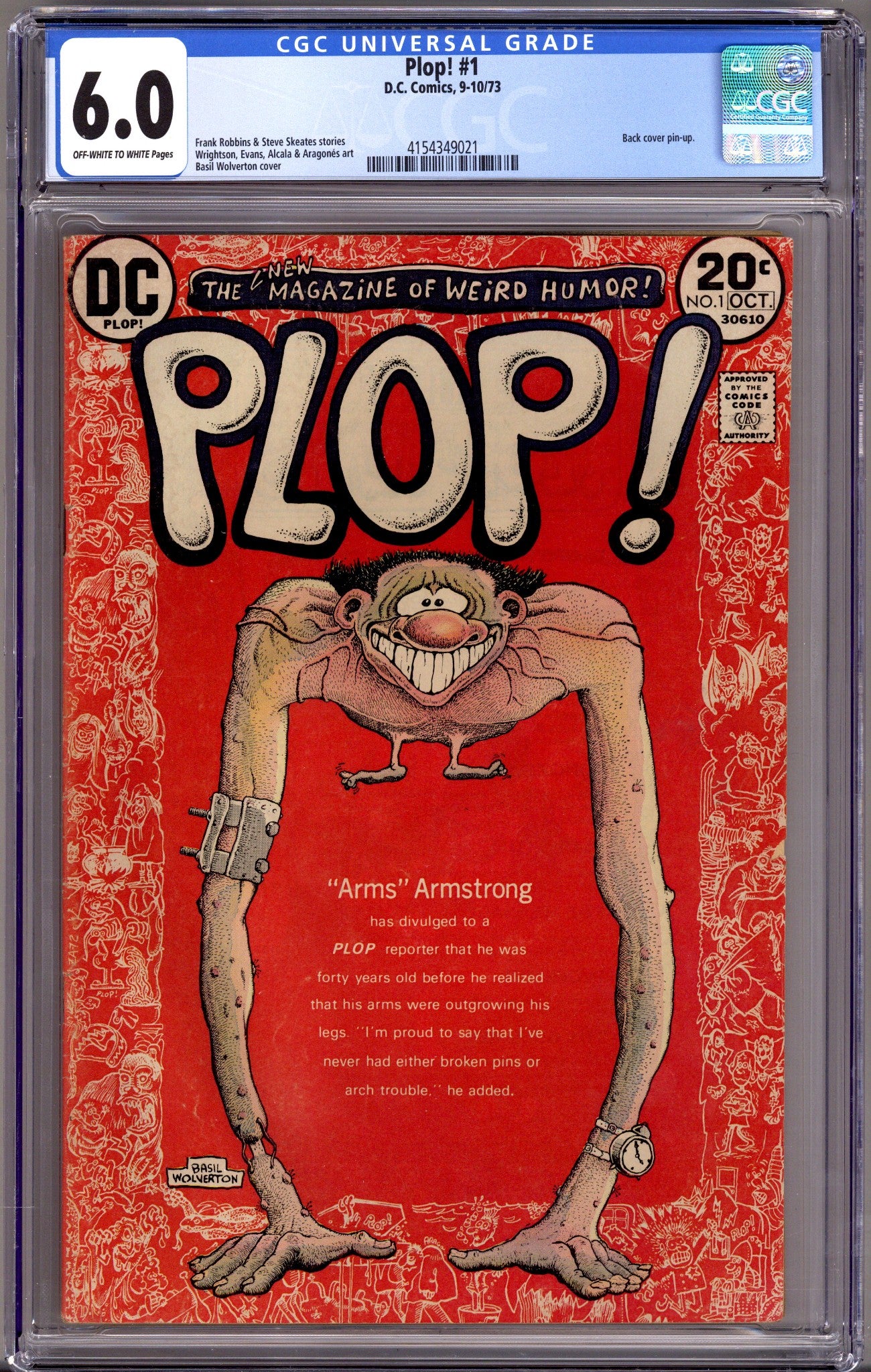 Plop! 1 CGC 6.0 (FN) (1973) 