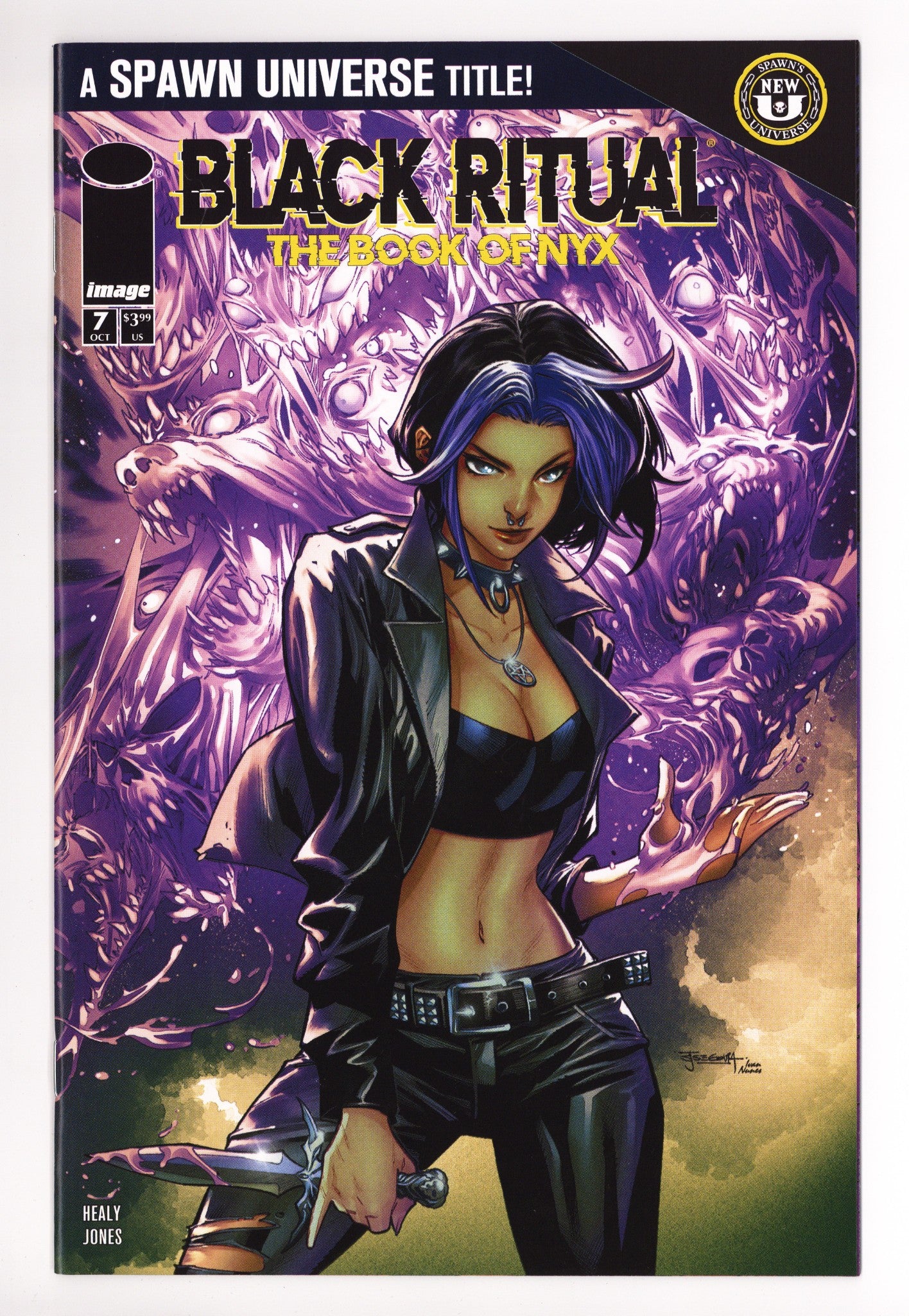 Spawn Black Ritual The Book Of Nyx 7 Segovia Variant (2025)