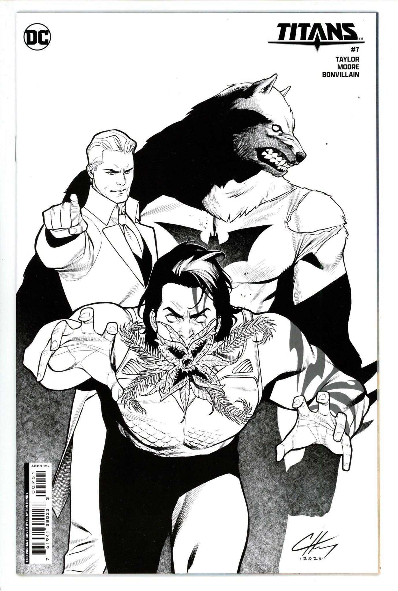 Titans Vol 4 7 Henry Incentive Variant NM (2024)