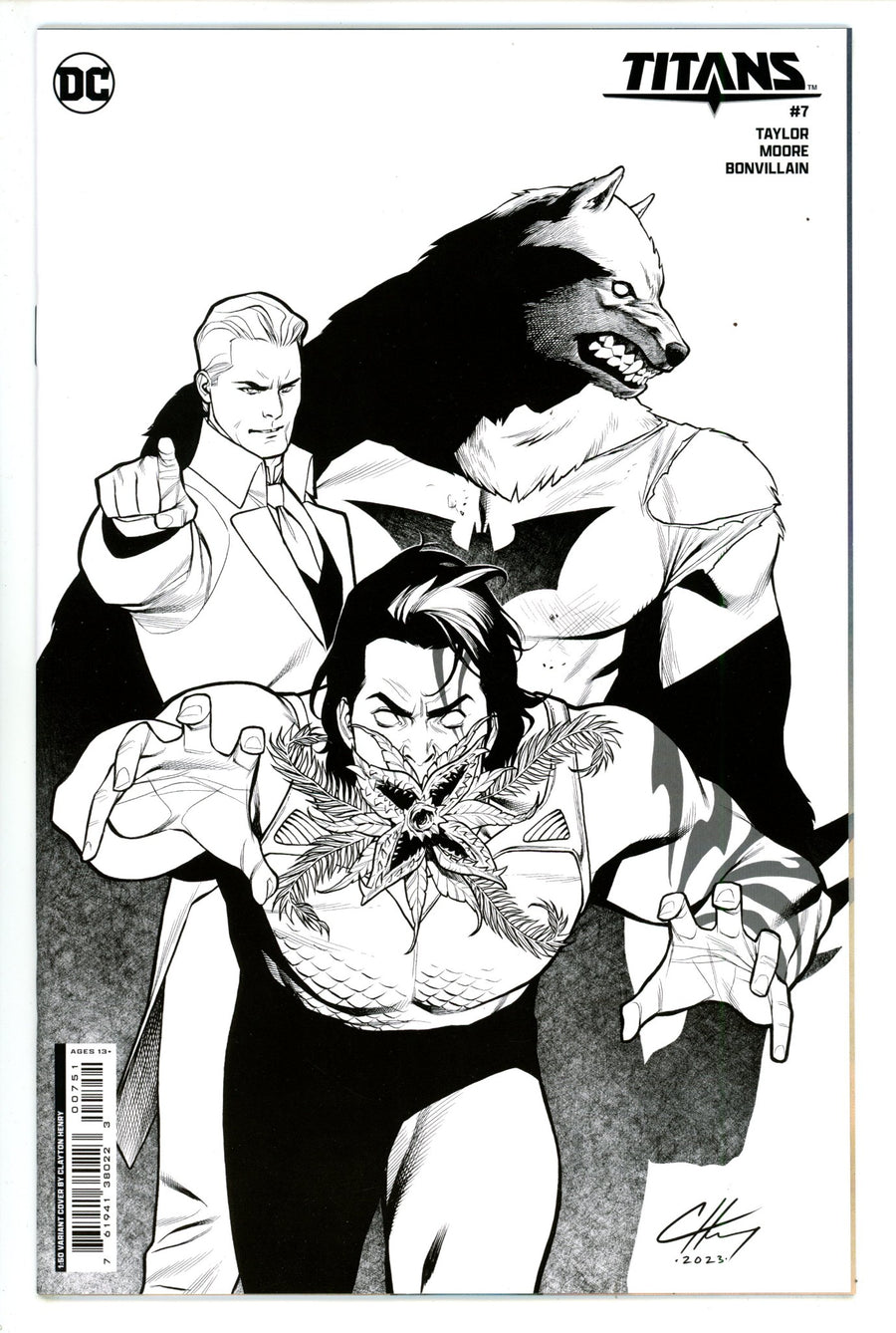 Titans Vol 4 7 Henry Incentive Variant NM (2024)