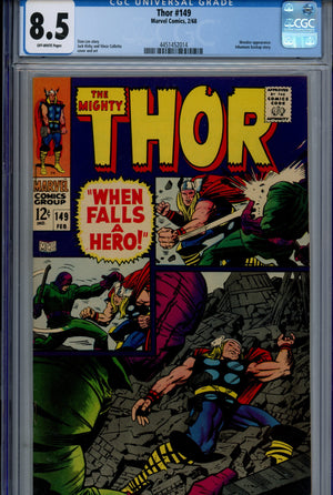 Thor Vol 1 149 CGC 8.5 (VF+) (1968) 