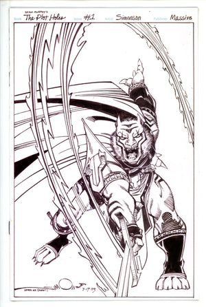 Plot Holes 1 Simonson Homage B&W Incentive Variant NM (2023)