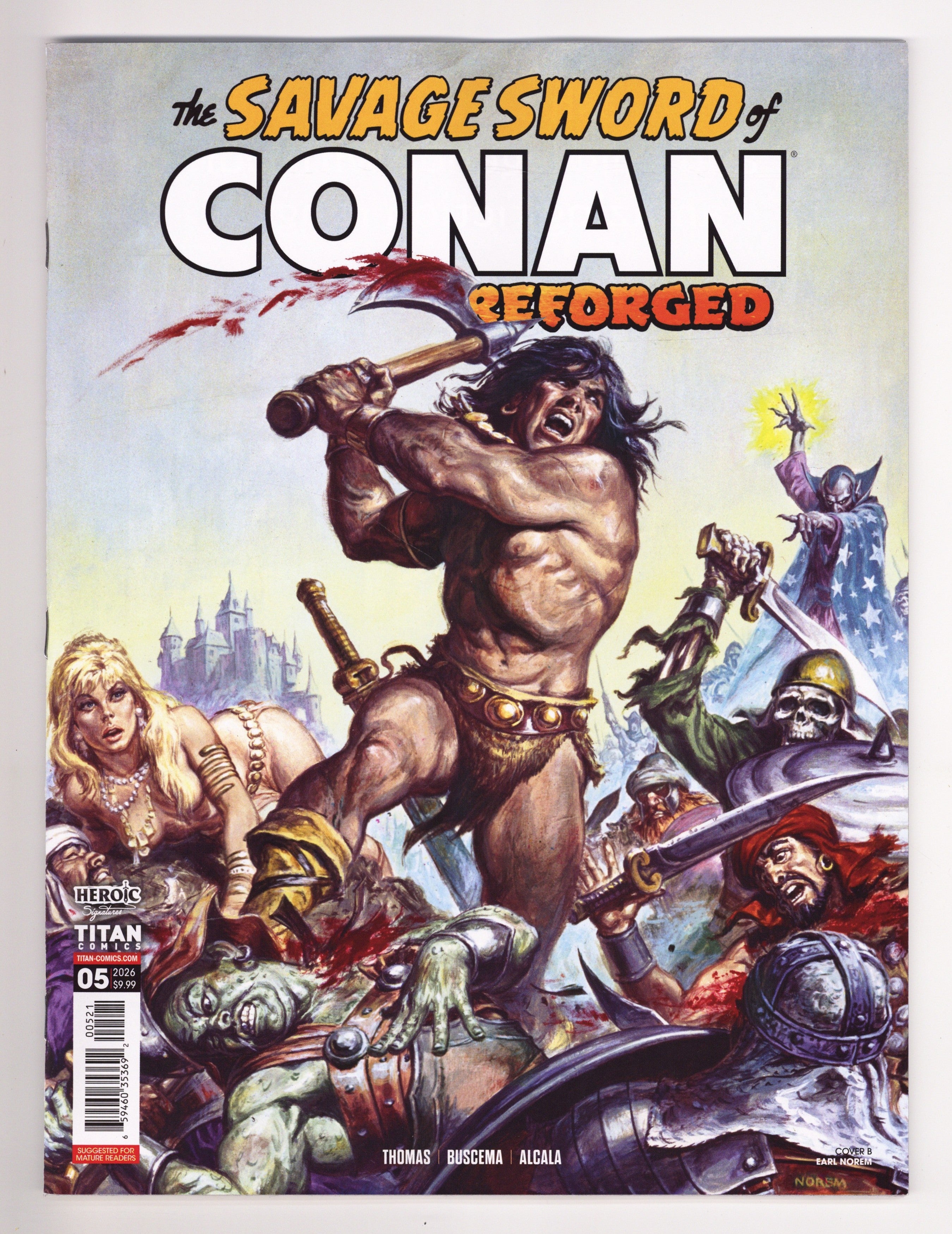 Savage Sword Of Conan Reforged 5 Norem Variant (2026)