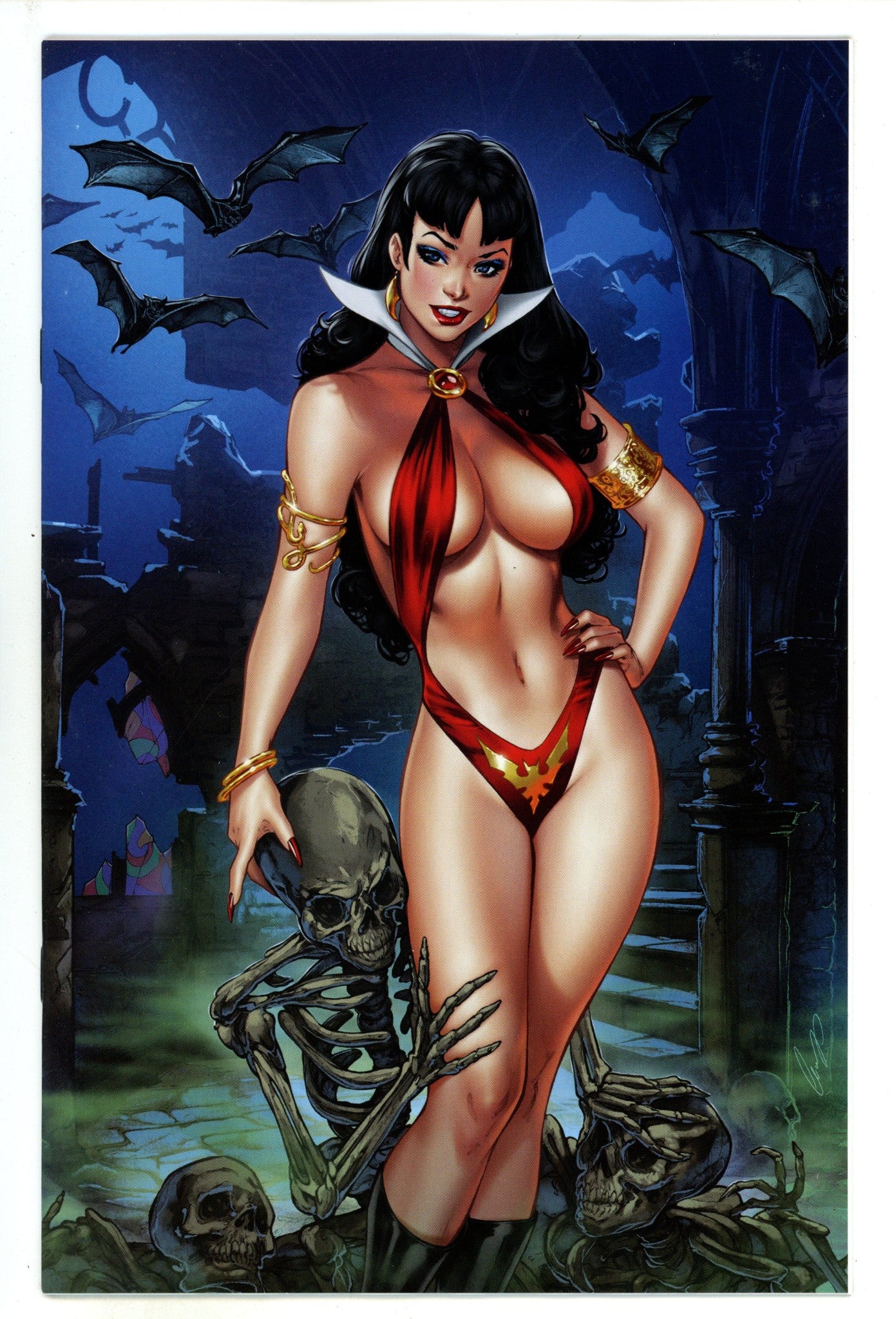 Vampirella Vol 8 1 Chatzoudis Virgin Incentive Variant NM (2025)