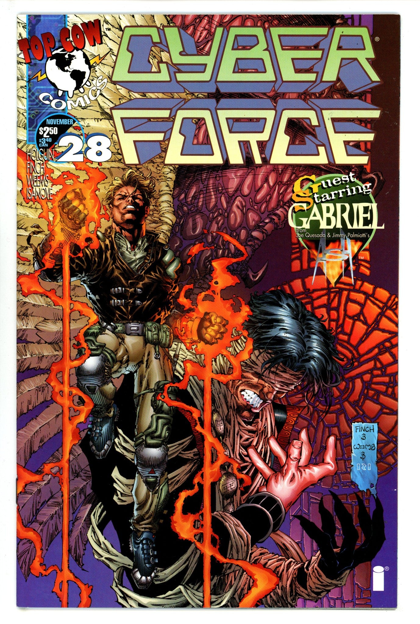 Cyberforce Vol 2 28 (1996)