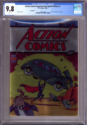 Action Comics Superman Day Special [nn] CGC 9.8 (NM/M) (2025) Foil Variant