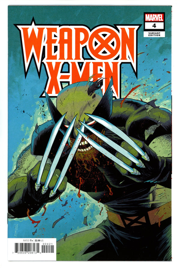 Weapon X-Men 4 Shalvey Variant (2024)