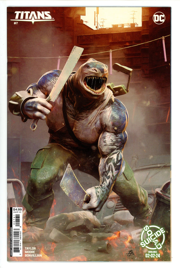 Titans Vol 4 7 Barends Variant (2024)