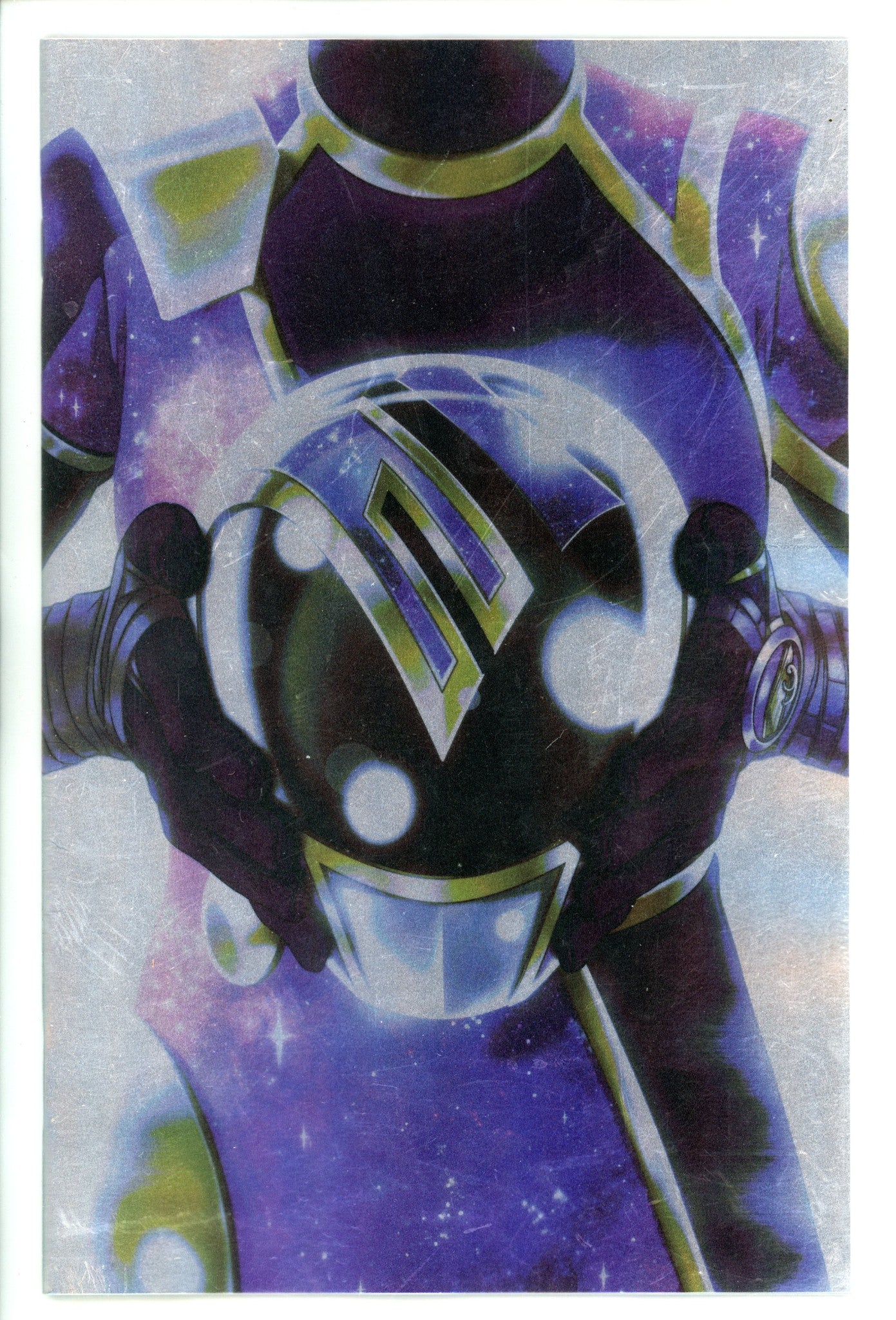 Mighty Morphin Power Rangers / Usagi Yojimbo 1 Montes Foil Virgin Variant (2024)