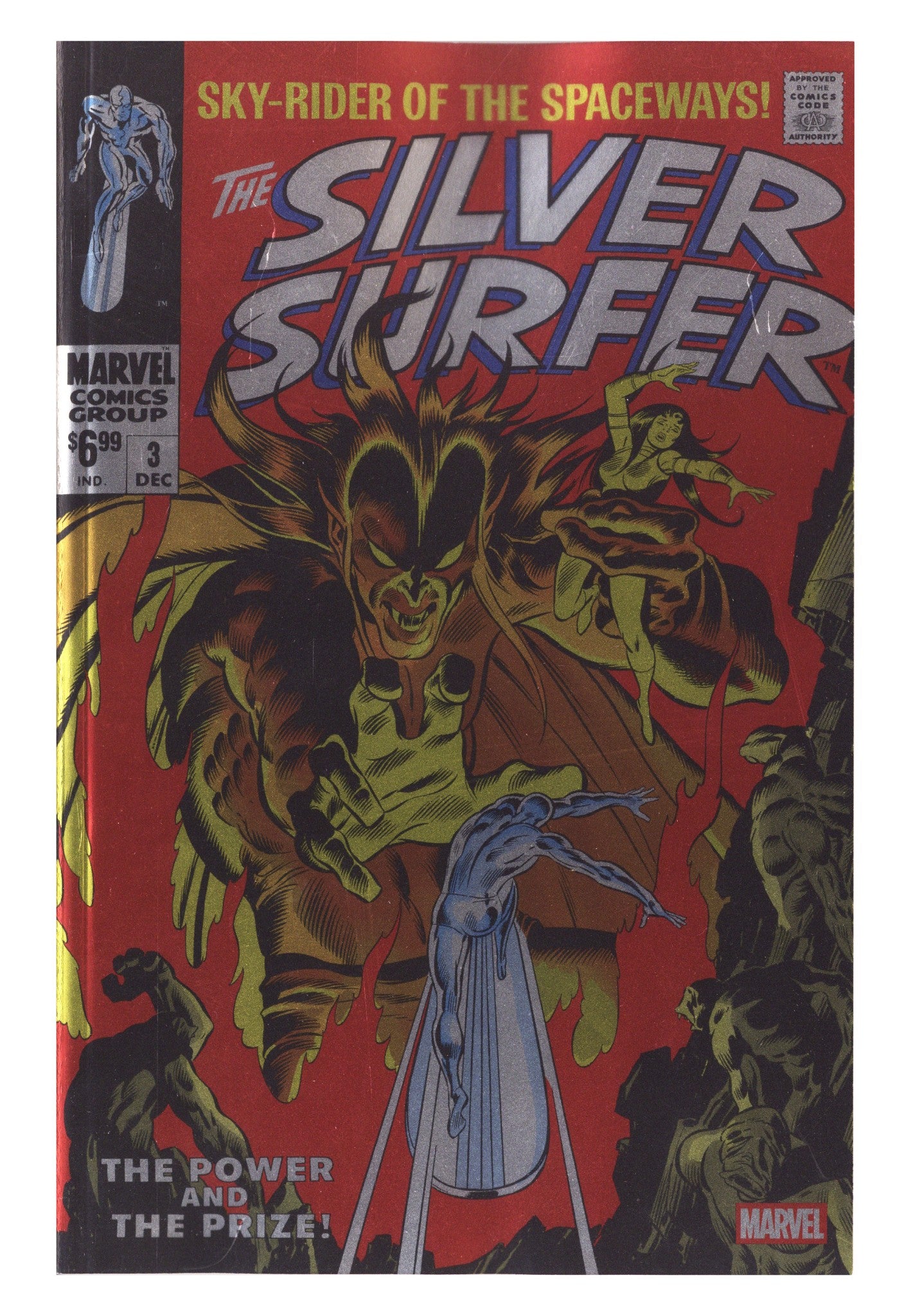 Silver Surfer Vol 1 3 Buscema  Facsimile Foil Variant   (2026)