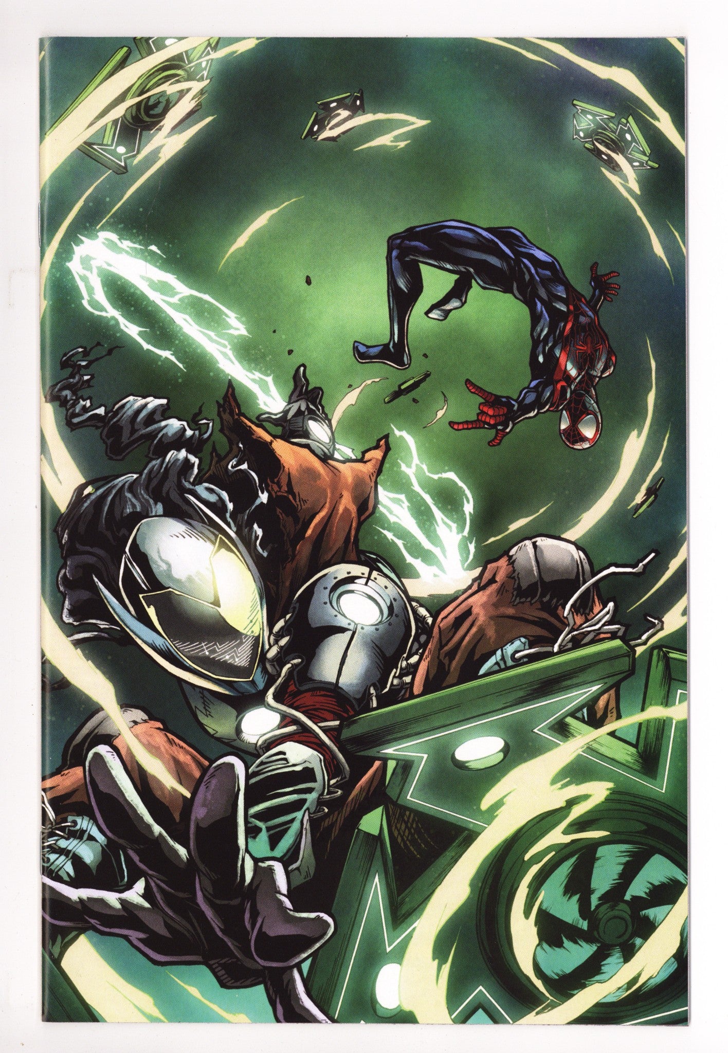 Miles Morales: Spider-Man Vol 2 2 High Grade (2023) Okazaki Virgin Exclusive Variant 