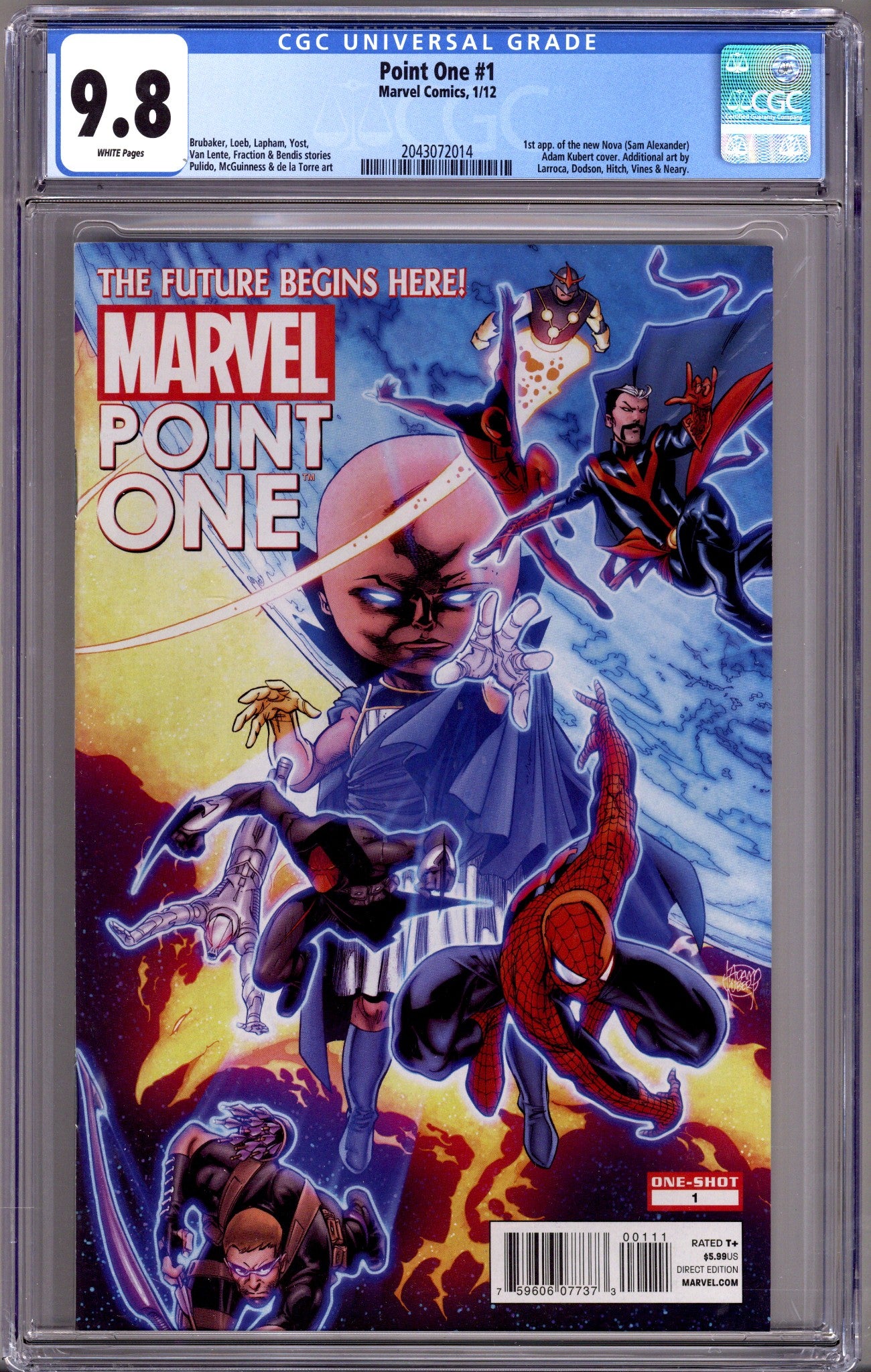 Point One 1 CGC 9.8 (NM/M) (2012) 