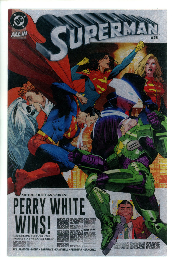 Superman Vol 6 25 Mora Foil Variant (2025)