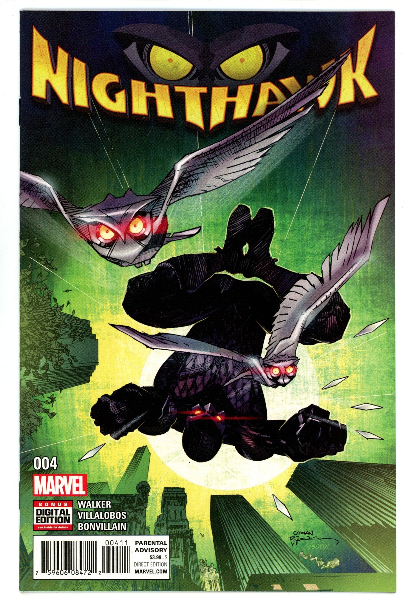 Nighthawk Vol 2 4 High Grade (2016) 
