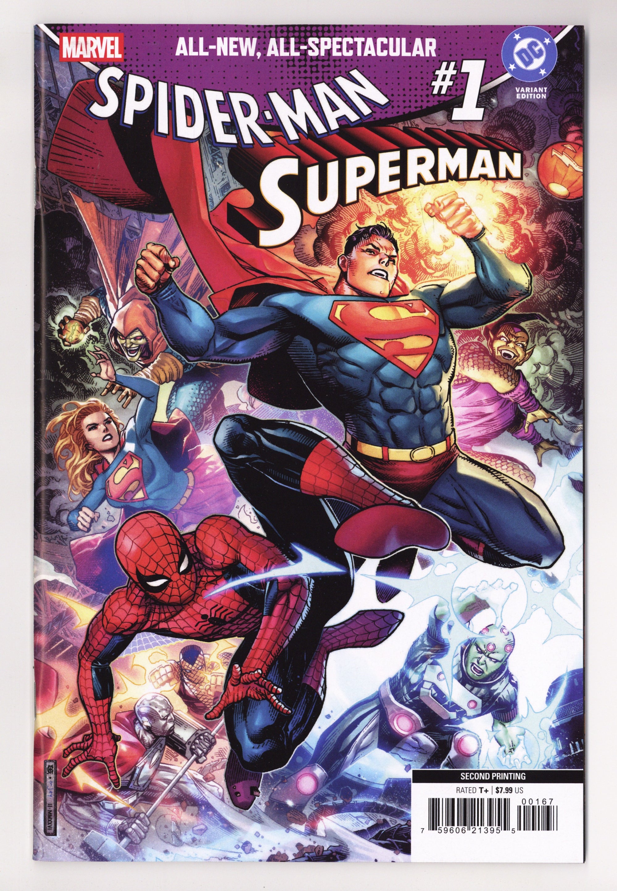 Marvel / DC: Spider-Man / Superman 1 2Nd Print (2026)