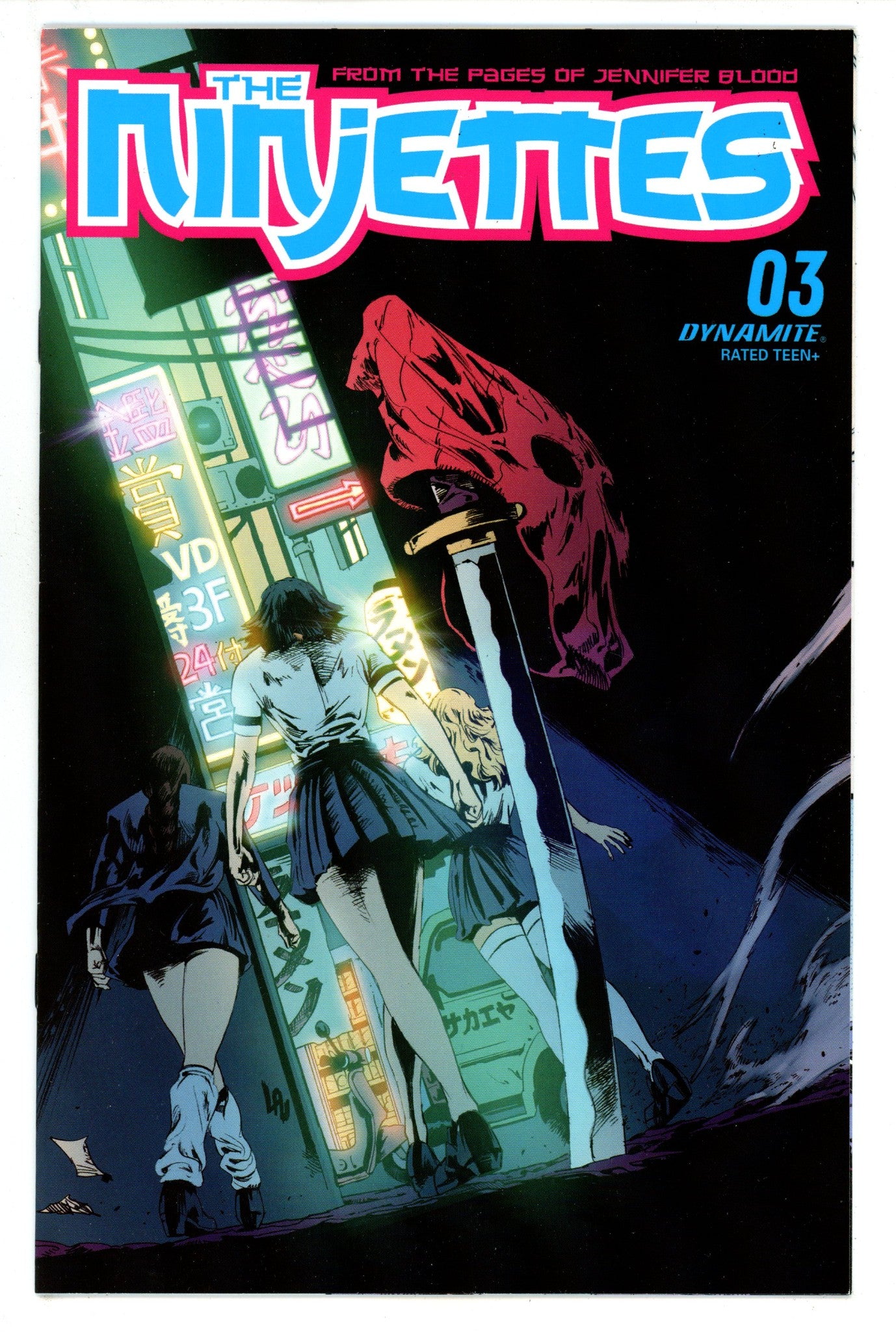 The Ninjettes Vol 2 3 High Grade (2022) Lau Variant 