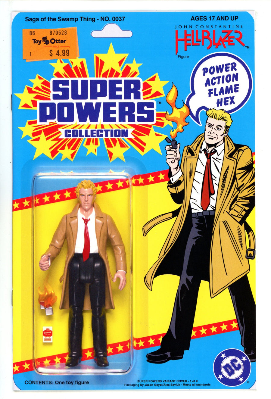 Saga Of The Swamp Thing 37 Facsimile Action Figure Variant (2025)