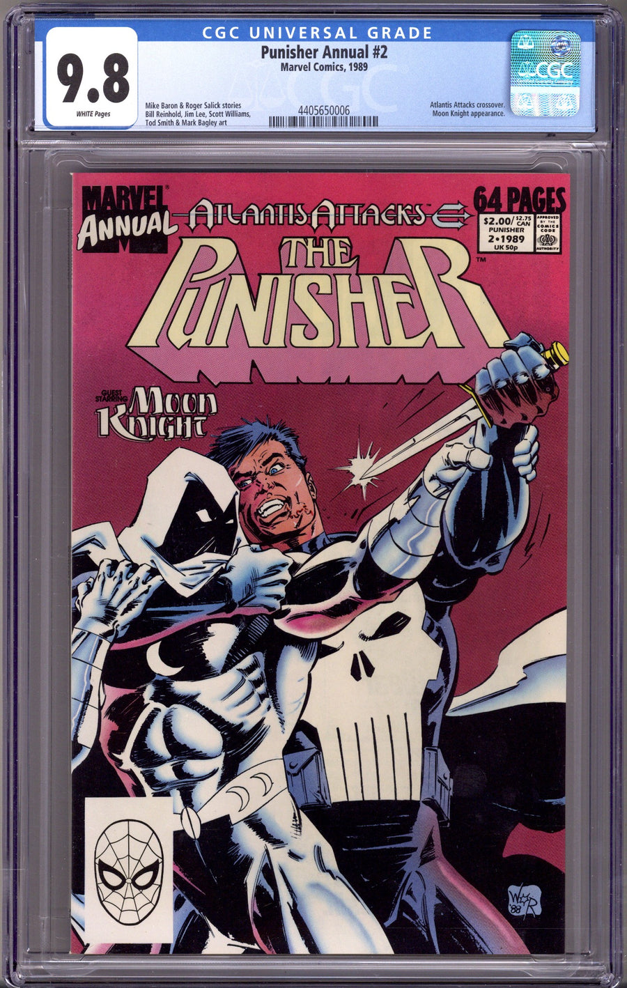 The Punisher Annual Vol 2 2 CGC 9.8 (NM/M) (1989) 