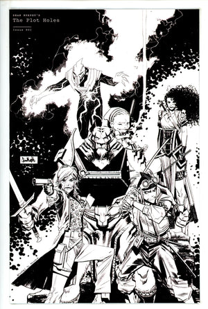 Plot Holes 1 Murphy Homage B&W Incentive Variant NM- (2023)