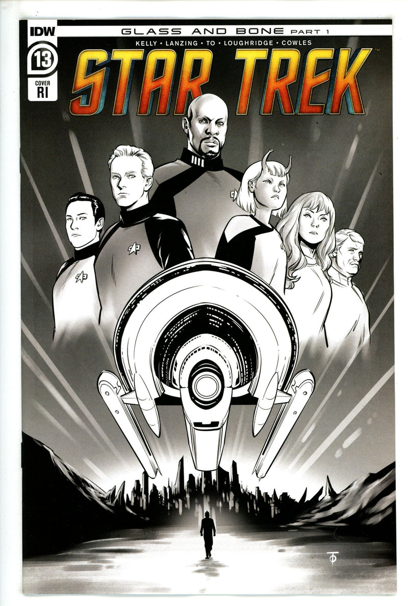 Star Trek 13 To B&W Incentive Variant VF/NM (2023)