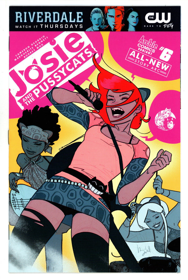 Josie and the Pussycats Vol 3 6 High Grade (2017) Caldwell Variant