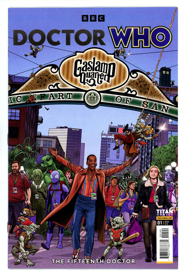 SDCC 2024 Doctor Who Fifteenth Doctor 1 Lau Virgin 1 (Of 4) Px Var (Net) VF/NM (2024)