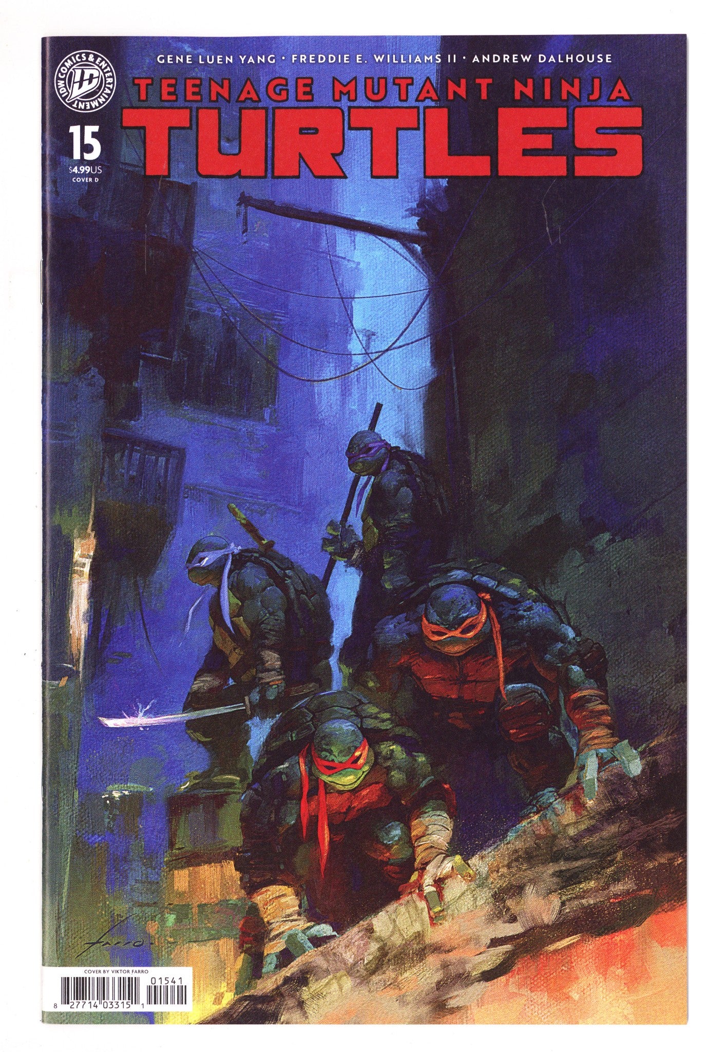 Teenage Mutant Ninja Turtles Vol 6 15 Farro  Variant   (2026)