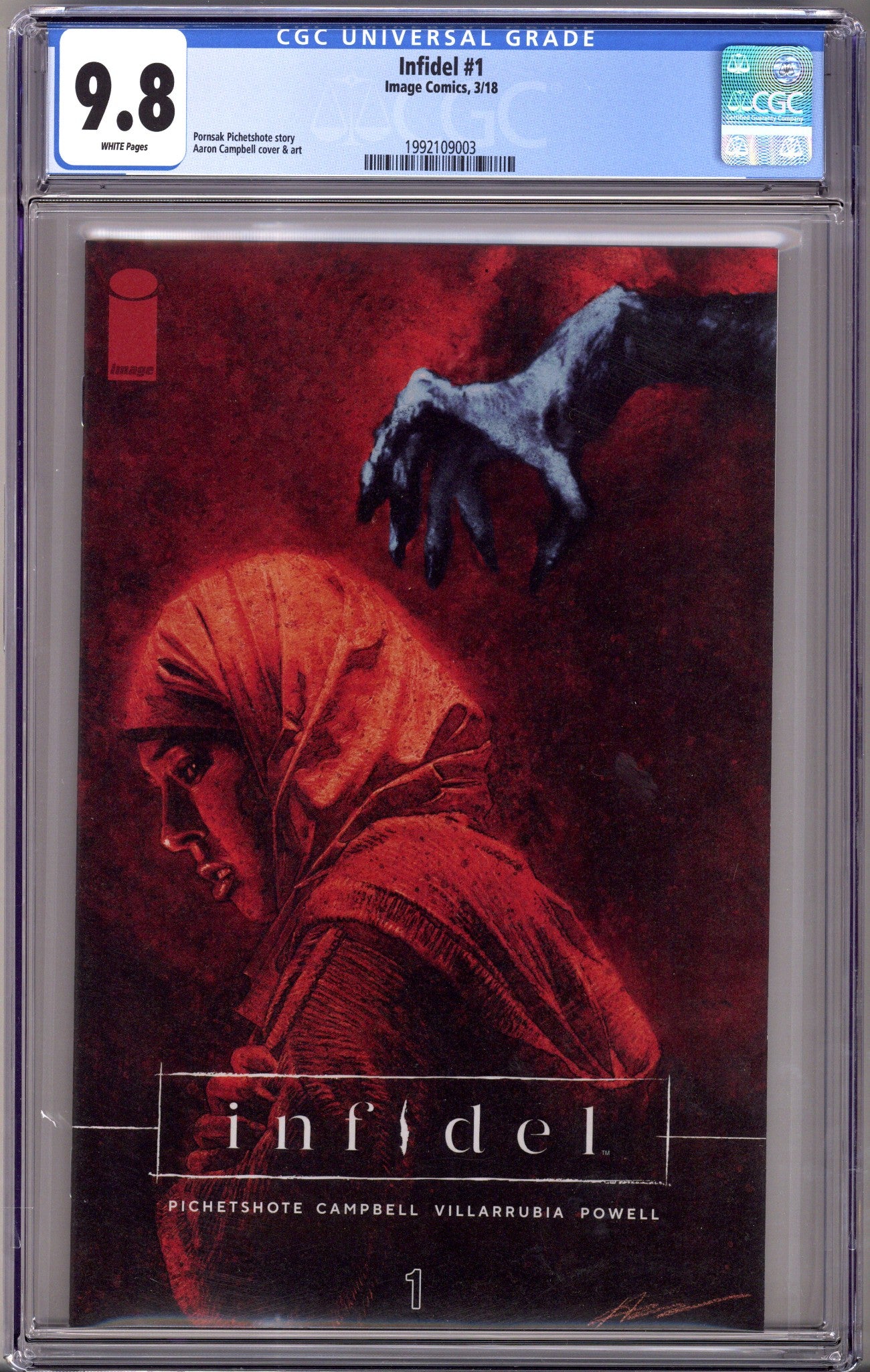 Infidel 1 CGC 9.8 (2018)