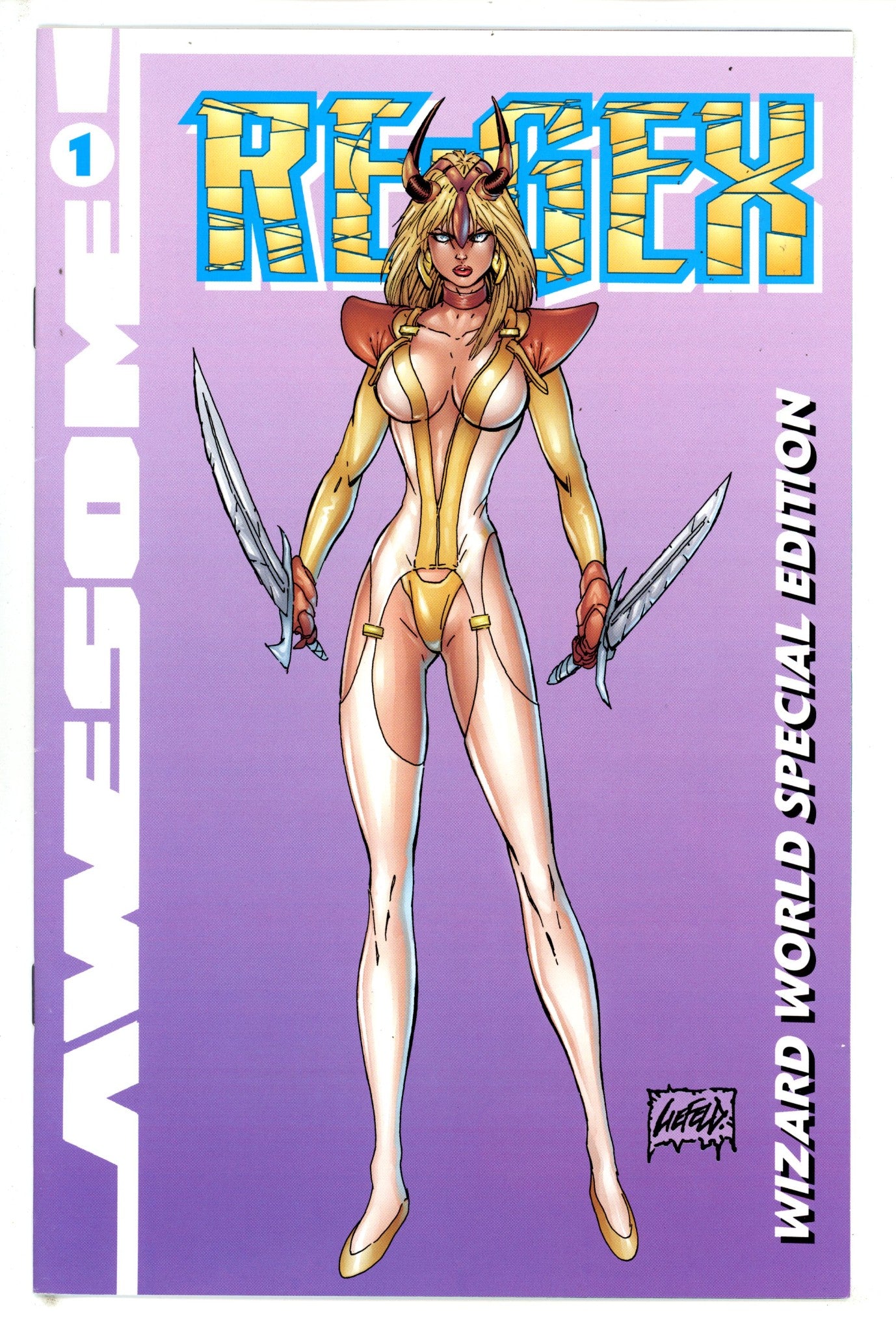 Re:Gex 1 Liefeld Wizard World Exclusive Variant FN/VF (1998)
